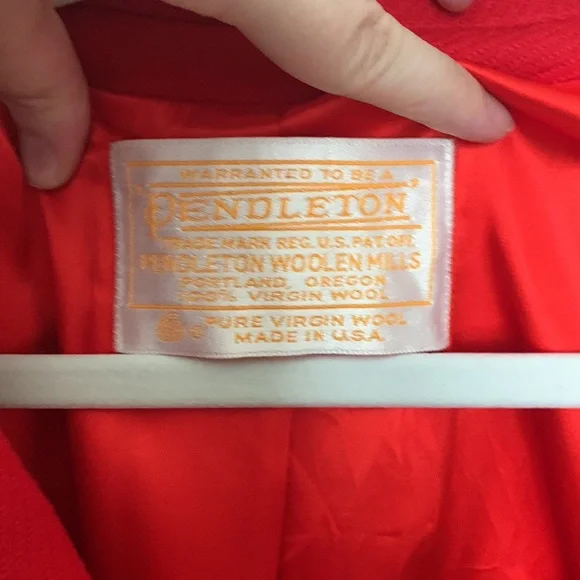 100% Wool Pendleton pea coat - Picture 2 of 9